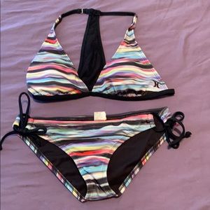 Hurley Multicolored Bikini size small